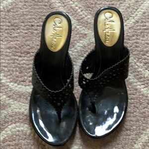 Cole Haan summer wedge sandals size 6.5.